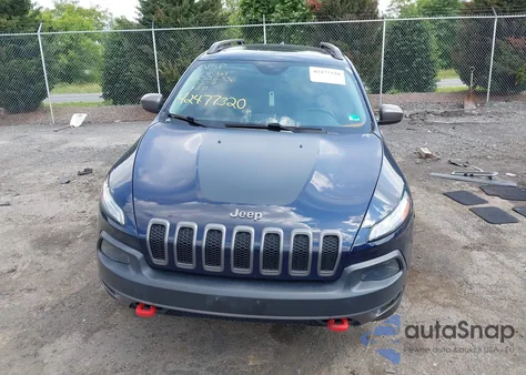 2014 Jeep Cherokee Trailhawk z USA, uszkodzony, nr VIN 1C4PJMBS4EW281449